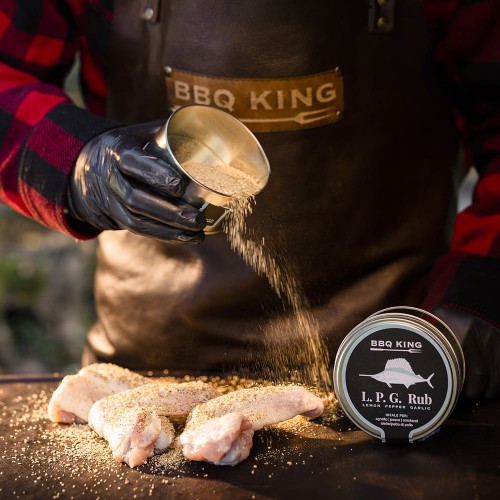BBQ King L.P.G. Rub Insaporitore per pesce e pollo 70 gr