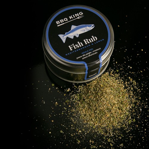 BBQ King Fish rub Insaporitore per pesce 70 gr