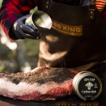 BBQ King Carbon Rub Insaporitore al carbone vegetale 70 gr BBQ King Carbon Rub Insaporitore al carbone vegetale 70 gr