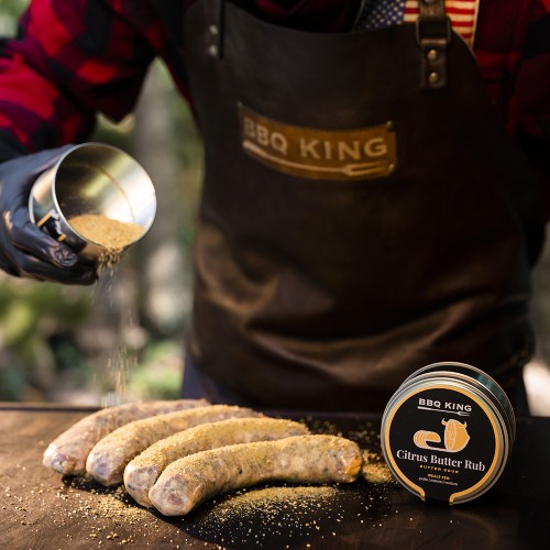 BBQ King Citrus Butter Rub Insaporitore agli agrumi di Sicilia 70 gr
