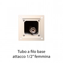 Fontana da giardino in alluminio quadrata Bel-Fer 42/Q