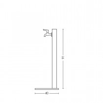 Fontana da giardino Bel-Fer 42/QBM con base in cemento Fontana da giardino Bel-Fer 42/QBM con base in cemento