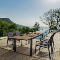Tavolo allungabile Elias 140-200x90 Bizzotto 0662179 Tavolo allungabile Elias 140-200x90 Bizzotto 0662179
