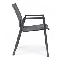 Sedia con braccioli Odeon Bizzotto 0663036 Sedia con braccioli Odeon Bizzotto 0663036