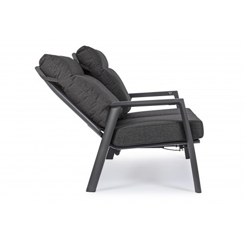 Divano 2 posti reclinabile Kledi Bizzotto 0663060