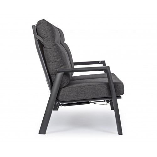 Divano 2 posti reclinabile Kledi Bizzotto 0663060