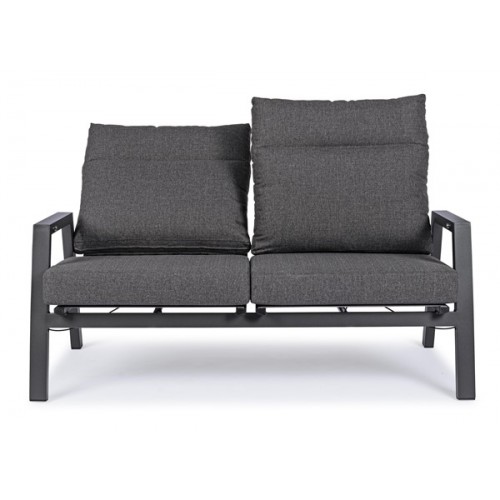 Divano 2 posti reclinabile Kledi Bizzotto 0663060