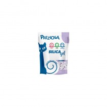 Lettiera silicio per gatti Preziosa gel profumazione lavanda 6.5 Kg Lettiera silicio per gatti Preziosa gel profumazione lavanda 6.5 Kg