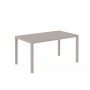 Tavolo da esterno Quatris Vermobil 120x80 in metallo QT12080