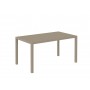 Tavolo da esterno Quatris Vermobil 120x80 in metallo QT12080
