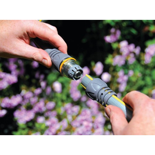 Raccordo tubo di riparazione Hozelock in metallo