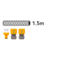 Tubo raccordo set di irrigazione Hozelock 6005