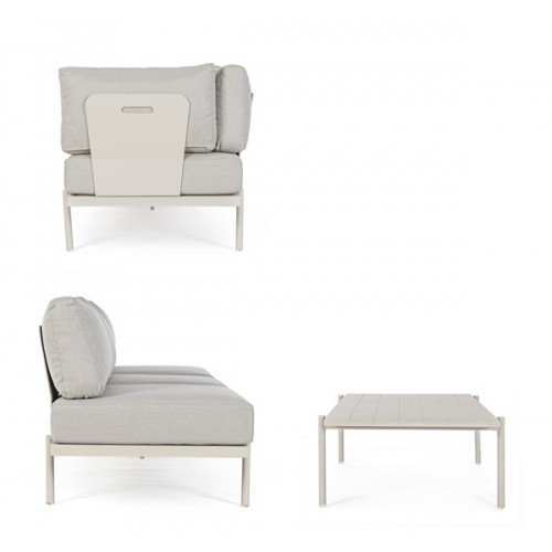 Set da giardino angolare Kendall Bizzotto