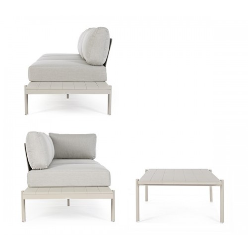 Set da giardino angolare Kendall Bizzotto