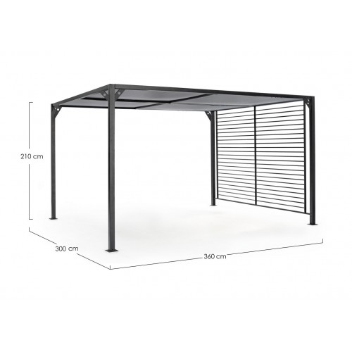 Gazebo Noah 3 x 3,6 m Bizzotto