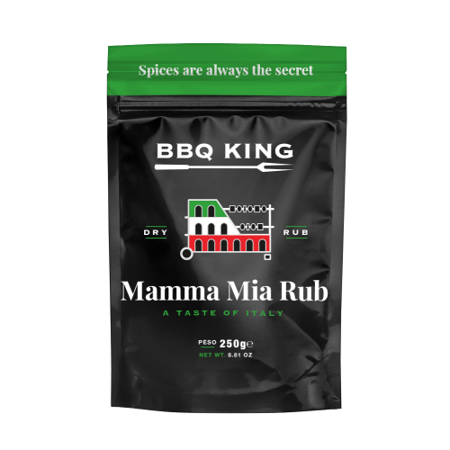 BBQ King Mamma mia Rub insaporitore per maiale e pollo