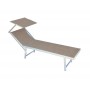 Sdraio giardino Greenwood CLAT 57 con tettuccio