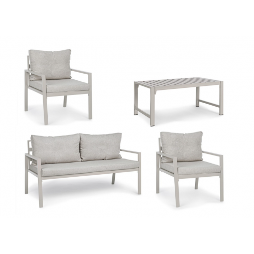 Set salotto da giardino Lorillard Bizzotto 0662631