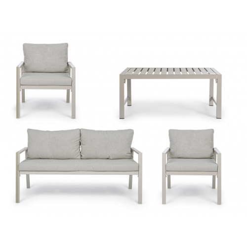 Set salotto da giardino Lorillard Bizzotto 0662631