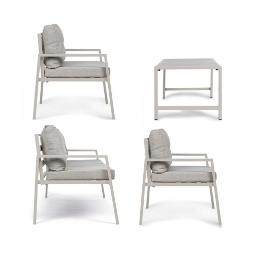 Set salotto da giardino Lorillard Bizzotto 0662631