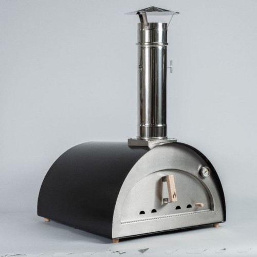 Forno a legna Solo in acciaio inox Ezooza