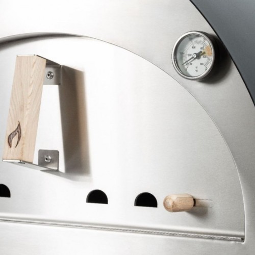 Forno a legna Solo in acciaio inox Ezooza