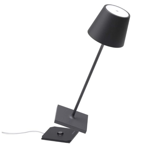 Lampada da tavolo Poldina Pro ricaricabile