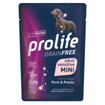 Cibo umido Prolife Sensitive Maiale e patate 100g confezione da 12