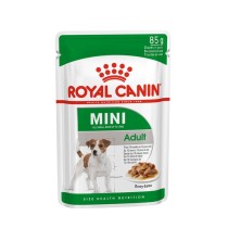 Cibo umido per cani Royal Canin Mini Adult 85g Confezione 12 pz. Cibo umido per cani Royal Canin Mini Adult 85g Confezione 12 pz.