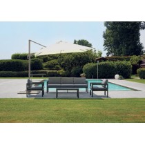 Ombrellone da giardino 3x3 Greenwood E 5024 con palo laterale Ombrellone da giardino 3x3 Greenwood E 5024 con palo laterale