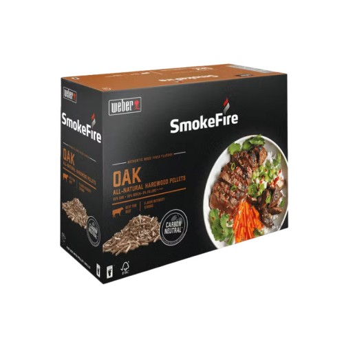 Weber Pellet per barbecue 8 Kg Ideale per manzo 18295