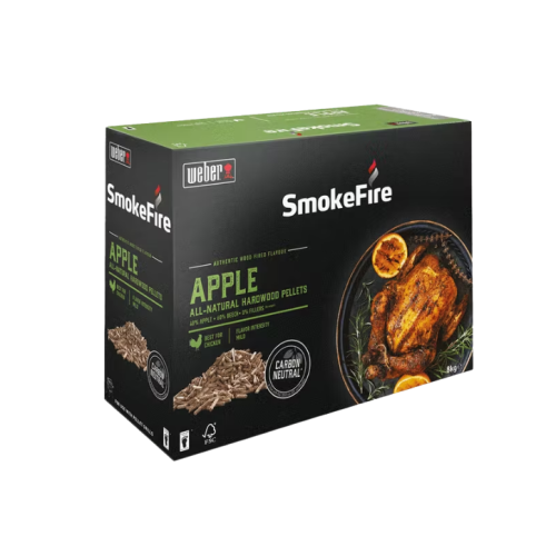 Weber Pellet per barbecue 8 Kg Ideale per pollo 18291