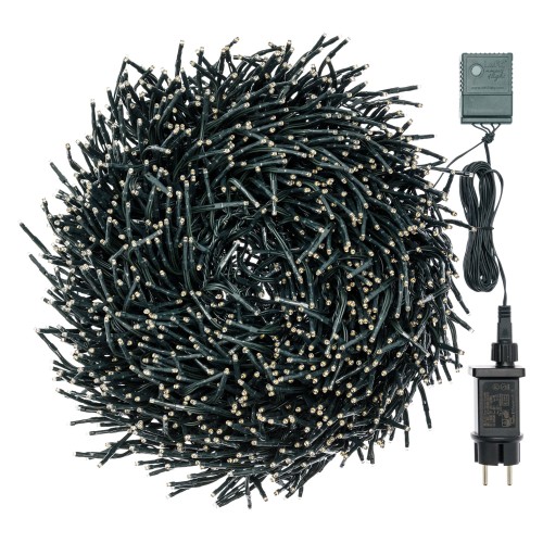 Luci di Natale Lotti Catena Luminosa Cluster 3300 MiniLED