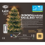 Luci di Natale Lotti Catena Luminosa Cluster 3300 MiniLED