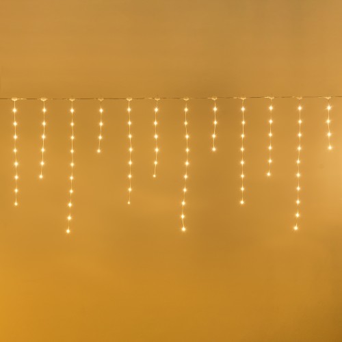 Luci di Natale Lotti Ice Light Tenda Luminosa 224 Gocce LED
