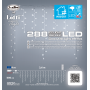 Luci di Natale Lotti Tenda luminosa Snow light 288 LED