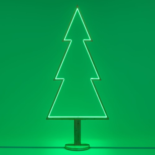 Albero di Natale Sagoma luminosa LED Multicolor Lotti