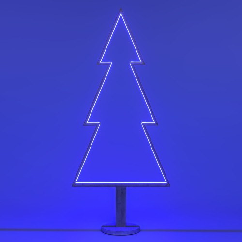 Albero di Natale Sagoma luminosa LED Multicolor Lotti