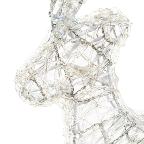 Renna luminosa 3D Thin Lotti Bianco Freddo