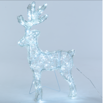 Renna luminosa 3D Thin Lotti Bianco Freddo Renna luminosa 3D Thin Lotti Bianco Freddo