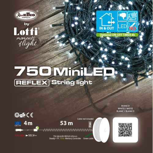 Luci di Natale Lotti 750 MiniLED