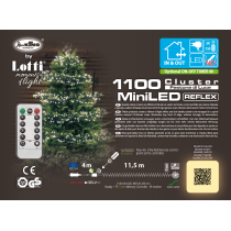 Luci di Natale Lotti Festone Cluster 1100 MiniLED Luci di Natale Lotti Festone Cluster 1100 MiniLED