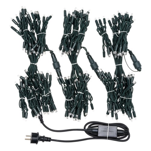 Luci di Natale Lotti 228 MaxiLED Tenda luminosa Bianco caldo