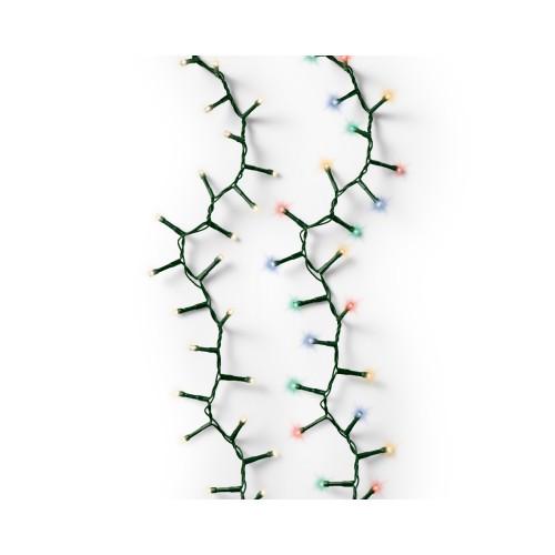 Luci di Natale Kaemingk 1000 LED Bianco caldo e Multicolor Compact twinkle