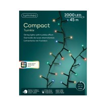 Luci di natale Kaemingk 2000 LED Multicolor compact twinkle 45 m