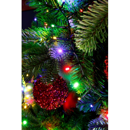 Luci di natale Kaemingk 2000 LED Multicolor compact twinkle 45 m