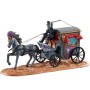 Lemax Halloween Scheletro sulla carrozza Phantom Coach