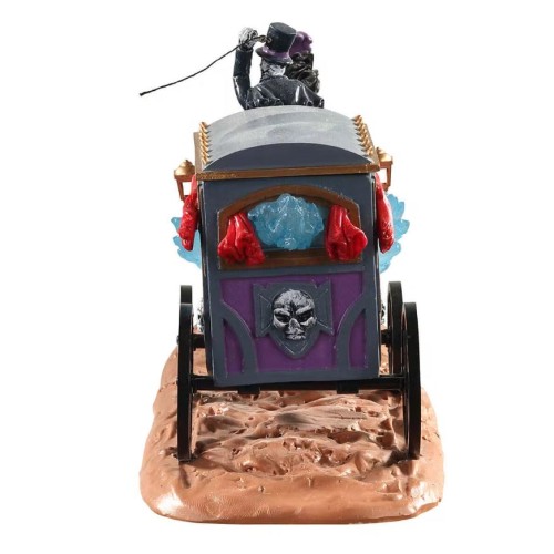 Lemax Halloween Scheletro sulla carrozza Phantom Coach