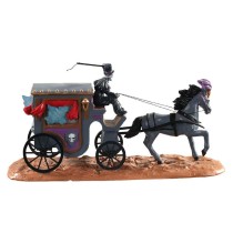Lemax Halloween Scheletro sulla carrozza Phantom Coach Lemax Halloween Scheletro sulla carrozza Phantom Coach