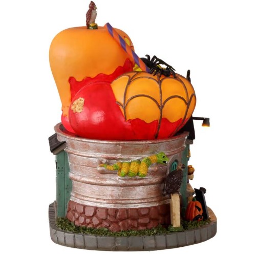 Lemax Halloween The Bad Apple Shop
